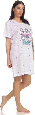 Immagine prodotto di Camicia da notte da donna, pigiama da notte; bianco M