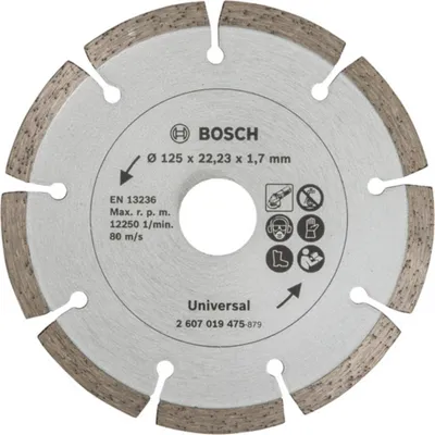 Produktbild von Diamanttrennscheibe für Baumaterial, Durchmesser: 125 mm