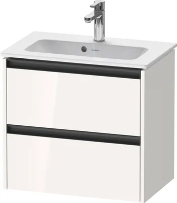Produktbild von Duravit Ketho.2 Wastafelonderkast 61x39x54,9 cm Hoogglans Wit