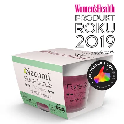 Produktbild von Nacomi Wassermelonen-Duftgesicht & Lippenpeeling, 80g