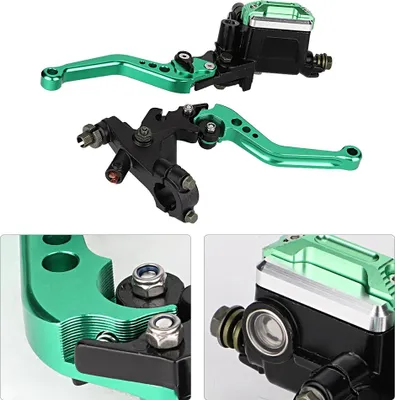 Produktbild von 1 Paar Universal CNC Motorradhydraulikkupplungsbremspumpe Hauptzylinder