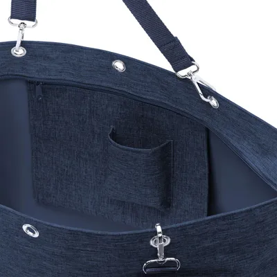 Produktbild von Reisenthel shopper XL, Blau, Polyester, Stoffbeutel, Muster, 35 l, 680 mm