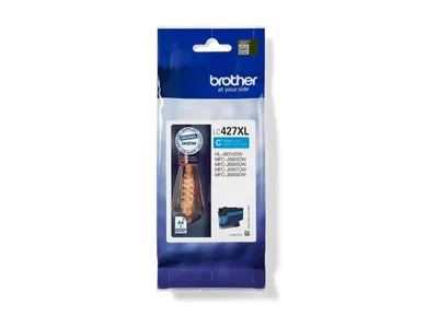 Produktbild von brother LC-427XLC cyan Druckerpatrone