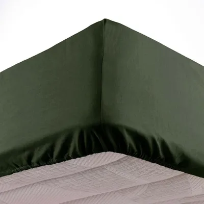 Immagine prodotto di Lenzuolo a pieghe - Douceur d'Intérieur - Oscar - Microfibra - 190x140cm - Verde