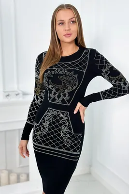 Produktbild von Kesi Pulloverkleid für Frauen Gwendoce schwarz Universal