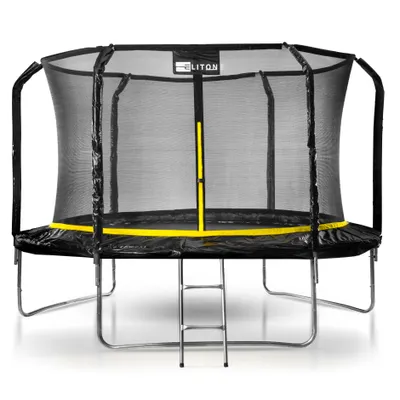 Zdjęcie produktu dla Trampolina Ogrodowa 10FT 312CM PREMIUM z siatką wewnętrzną i drabinką