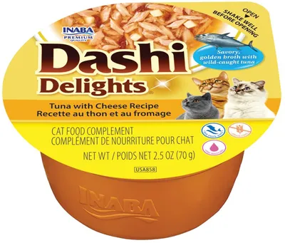 Produktbild von Churu Katzensnack Dashi Delights Thunfisch & Käse 70 g