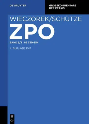 Produktbild von §§ 330-354
