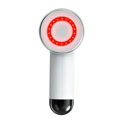 Produktbild von Kabelloses EMS Massagegerät mit Wärmefunktion – Handmassagegerät mit Vibration für Bauch, Beine, Arme und Rücken