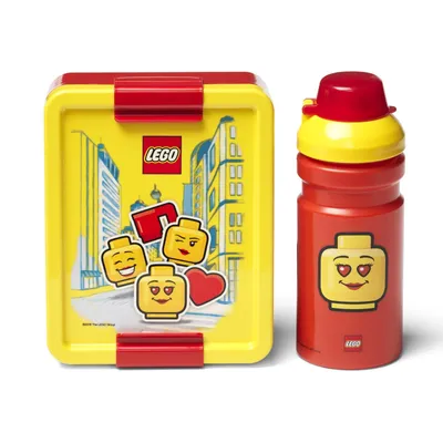 Obrázek produktu pro Sada na oběd LEGO Iconic Červená/Žlutá