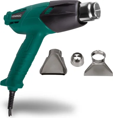 Produktbild von Vonroc Heißluftpistole - 2000W, Temperaturregelung, für Farbe & Folien