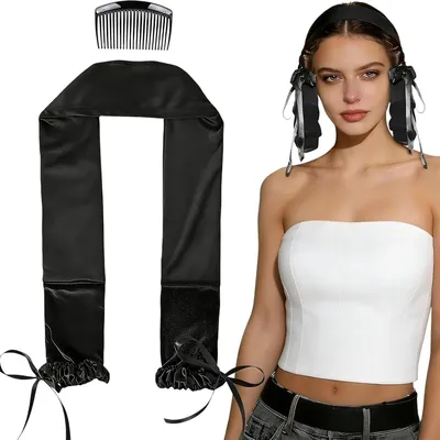Produktbild von Lockenwickler heatless curls, für lange Haare, weiche Roller, Haarstyling
