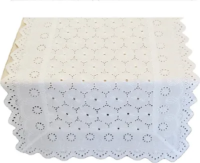 Produktbild von Tischdecke, Serviette, durchbrochen, zart, Nela 85x85 Weiß