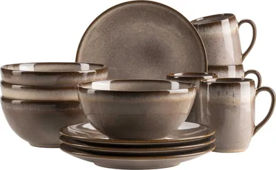 Produktbild von Frühstücksset, Steinzeug Frühstücksset, Steinzeug Smoky's Mäser