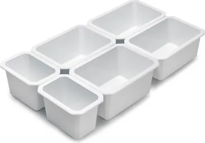 Image de Kit de pour 3 étagères - consoles et supports muraux Jagmet- longueur 380mm- Acier- Peint en blanc