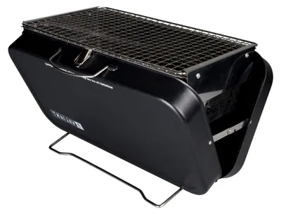 Produktbild von Tragbarer, faltbarer Picknick- und Campinggrill, Schwarz
