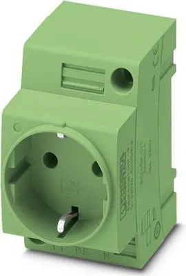Immagine prodotto di Presa a contatto Phoenix per guida top-hat EO-CF/UT/GN Contenuto: 1 pz