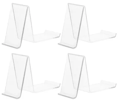 Produktbild von Schuhregal 4 Stück Acryl Transparent Ausstellungsständer Sneaker Display