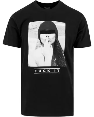 Imagen del producto de Mister Tee - Camiseta para hombre "F#?KIT" (TN2071) (Talla S) (Negra)