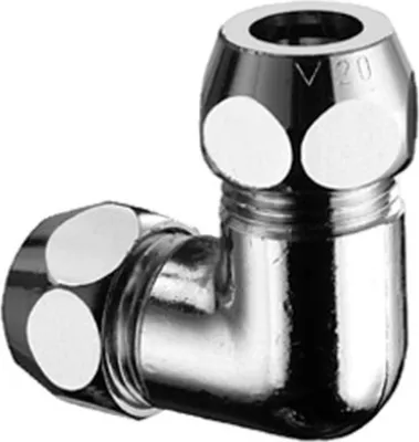 Produktbild von Schell Winkelverschraubung 10mm chrom, 1 Stk.