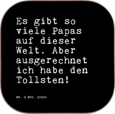 Produktbild von Mr. & Mrs. Panda Flaschenuntersetzer Es gibt so viele... - Schwarz - Geschenk, Sprüche, Untersetzer Glas, Tischuntersetzer, gläseruntersetzer, Holzuntersetzer, für Gläser