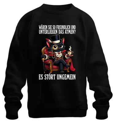 Immagine prodotto di Maglietta con cappuccio, modello "No comment", colore nero, taglia XL