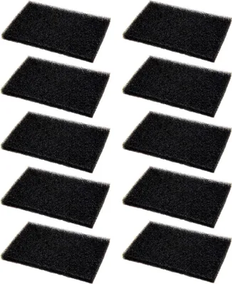 Produktbild von 10x Trade-Shop Schaumfilter / Filtermatte / Motorschutzfilter kompatibel mit AEG ACE4105, ACE4106, ACE4130, ACE4132, ACE4134, ACE4135, ACE4136, ACE4110
