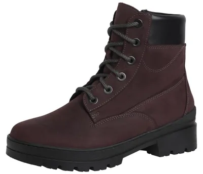 Produktbild von GANTER Gela G Damen Winterstiefel rotbraun Nubukleder - Größe: UK 6,5