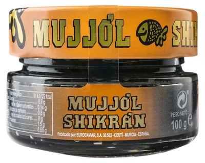 KAWIOR CZARNY ZE ŚLEDZIA I CEFALA 100 g - EUROCAVIAR (SHIKRAN)
