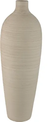 Produktbild von PTMD - Cavinn Vase - Beige - 24x24x70cm