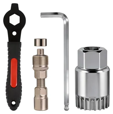 Image de Extracteur de pédalier de vélo amélioré avec clé de traction