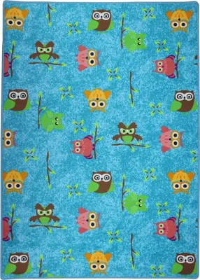 Image de Tapis pour enfant « Sovička Silk 5298 » turquoise, 160 x 240 cm