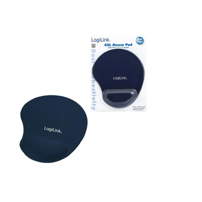 Image de Tapis de souris LogiLink avec repose-poignets en GEL