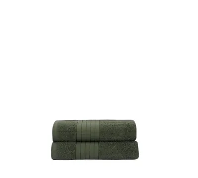 Obrázek produktu pro Muller Textiles 1000.44.93, Zelená, Bavlna, 2 kusů, 500 g/m², 70 x 140 cm