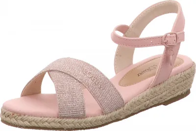 Produktbild von s.Oliver Kinder-Mädchen-Sandlatte Rose, Farbe:rot, EU Größe:34
