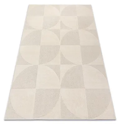 Produktbild von DUNE 2900 Teppich creme – Geometrisch, Kreise, Struktur beige 160x220 cm