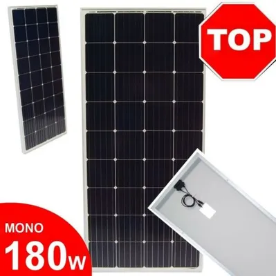 Produktbild von Solarpanel Solarmodul Solarzelle 56420 Modul 180W 12V Solar MONO 180 Watt