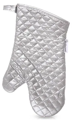 Obrázek produktu pro Stříbrná bavlněná chňapka na troubu 30,5 cm