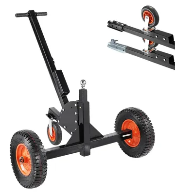 Produktbild von VEVOR Anhänger-Dolly, 1500 lbs Zungengewichtskapazität, 2 in 1 Anhängermover mit 2 in Kugel, 16 in Pneumatikreifen und Universalrad, tragbarer Abschleppdolly zum Bewegen von Auto- und Wohnwagenanhängern