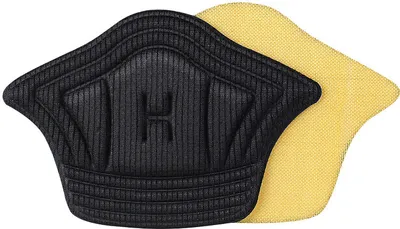 Produktbild von INF Fersenschutz / Schuheinlagen selbstklebend Schwarz 1 Paar