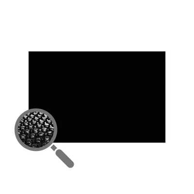 Image de Comfortpool Pro - Voile d'ombrage/couverture pour piscine rectangulaire - Convient aux piscines de 220 x 150 cm - Noir