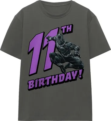Produktbild von Black Panther: Wakanda Forever - T-Shirt für Damen, 11. Geburtstag TV25181 (L) (Holzkohle)