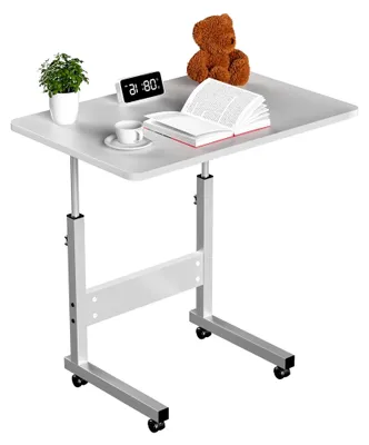 Produktbild von Höhenverstellbarer Schreibtisch 80x40cm mit Rollen