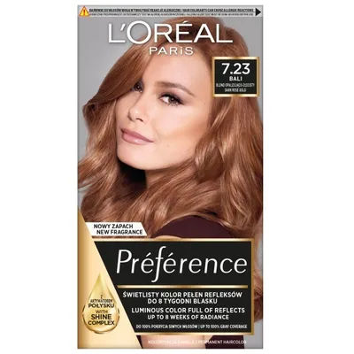 Produktbild von L'Oreal Paris Recital Preference Haarfarbe 7.23 Bali