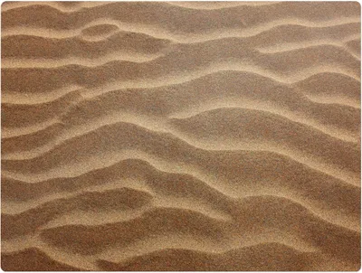 Produktbild von Wellenförmige Sandmuster – Bodenschutzmatte – Stuhlunterlage 120x90 cm – Rutschfest – Hartbodenmatte
