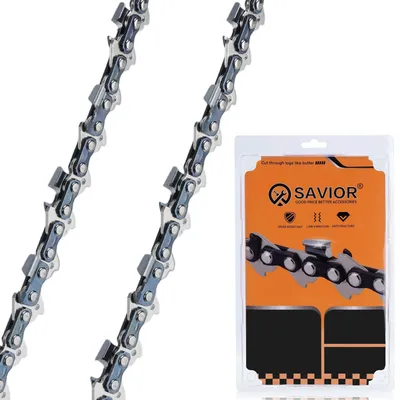 Immagine prodotto di Solidchoice - Set di 2 catene per motosega, passo .325" (1,6 mm)