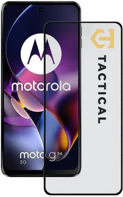 Zdjęcie produktu dla Tactical Glass Shield 5D sklo pro Motorola G54 5G/Power Edition Black