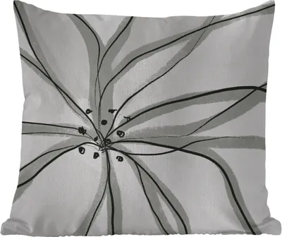 Produktbild von MuchoWow® Outdoor Kissen - Blumen - Abstrakt - Design - 50x50 cm - Wetterfest - Lounge Kissen - Komfortabel - Kissen mit Bild
