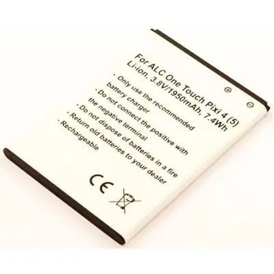 Produktbild von Akku für Alcatel OT-5045T Li-Ion 3,8 Volt 1950 mAh schwarz