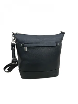 Produktbild von C7022 Cinino Ledertasche Umhängetasche Schwarz